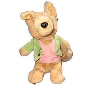 Vintage Eden Toys Beatrix Potter Fox Foxy Gentleman 1989 Outfit‎